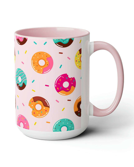 Sophisticated Two-Tone Ceramic Mug Collection - 15oz by Maison d'Elite