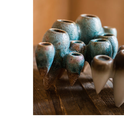 Suspended Ceramic Vase For Hydroponic Decoration Countertop Vase