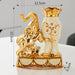 Golden Ceramic Vase Set - Enhance Your Space