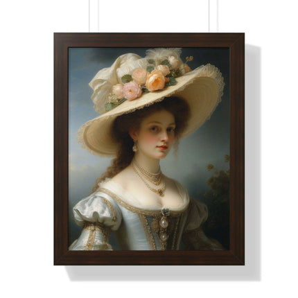 Elegant Femme Fatale: Sustainable Art Print for Stylish Home Interiors