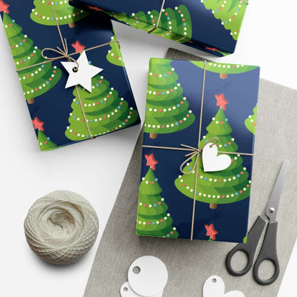 Elegant Eco-Friendly Gift Wrap Set: Premium Duo for Stylish Presentations