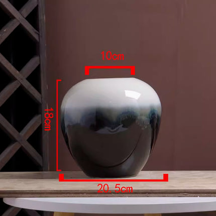 Ceramic Hydroponic Table Vase Set Modern Simple Home Decor