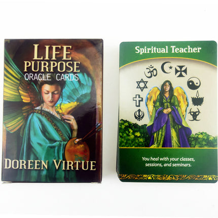 English Version Tarot Cards Set 10.5x7.5cm Color Box
