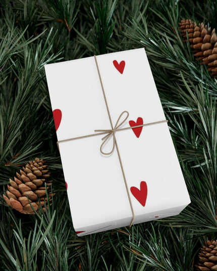 Luxurious Eco-Friendly Valentine Gift Wrapping Paper - Crafted in the USA