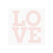 LOVE Square Personalized Photo Magnet
