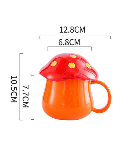 Creative Mushroom Ceramic Cup Student Lovers Cup