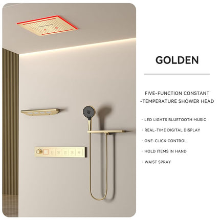 Maison Single-Person Hidden Shower System with Amb