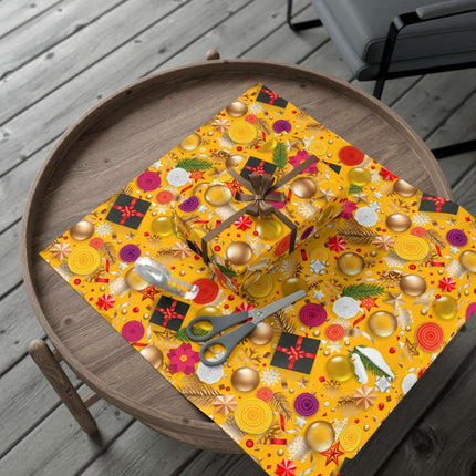 Exquisite 3D Luxury Christmas Gift Wrap Collection: Matte & Satin Options