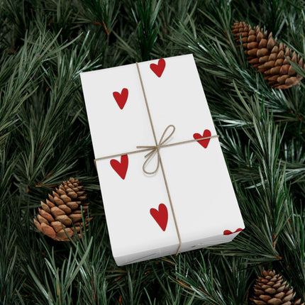 Luxurious Eco-Friendly Valentine Gift Wrapping Paper - Crafted in the USA
