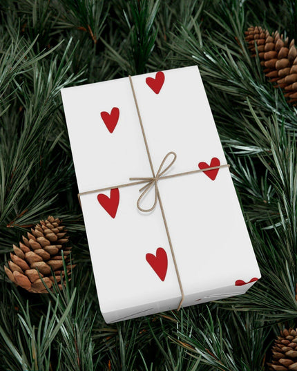Luxurious Eco-Friendly Valentine Gift Wrapping Paper - Crafted in the USA