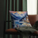 Water-Resistant Polyester Outdoor Pillows with Hidden Zipper