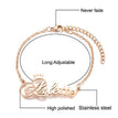 Chain bracelet rose gold