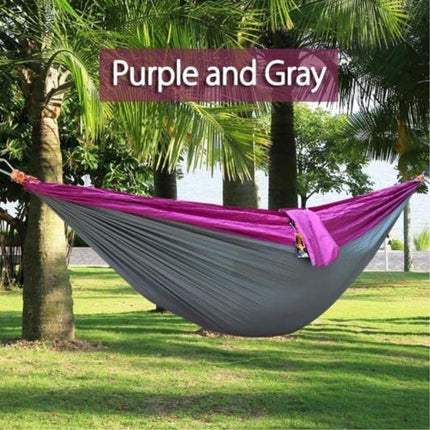 Portable Nylon Parachute Hammock for Backpacking — One Person, 150 kg