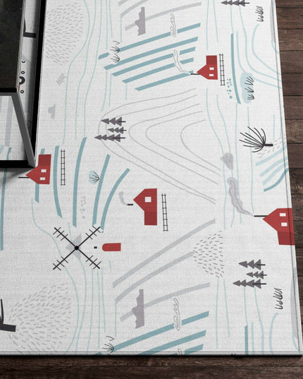 Personalized Christmas Plush Rug for Kids: Comfort and Safety Redefined