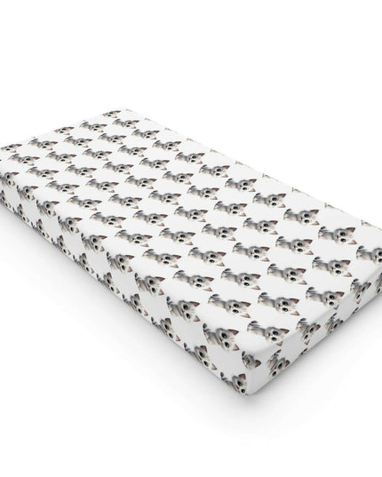 Personalized Elegant Baby Changing Pad Cover by Maison d'Elite