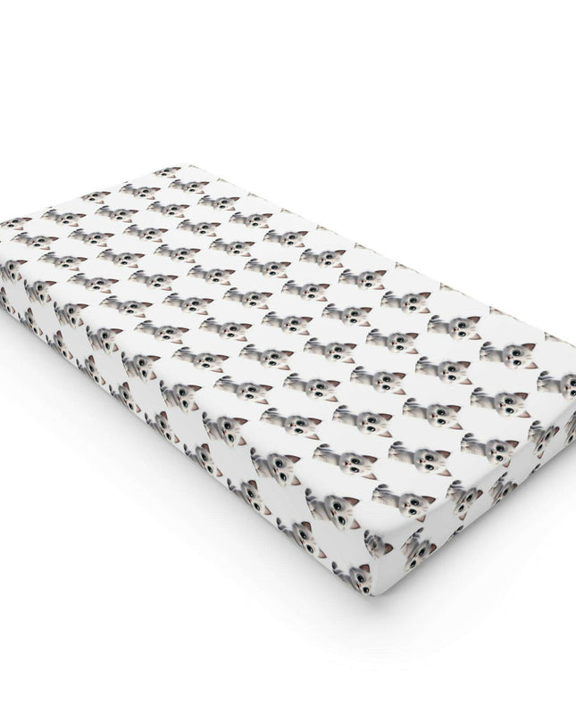 Personalized Elegant Baby Changing Pad Cover by Maison d'Elite