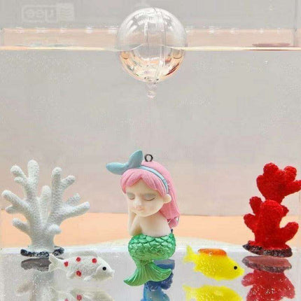 Aquatic Harmony: Chinese-Inspired Resin Sculpture for Enchanting Aquariums