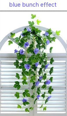 Peekaboo Studio Morning Glory Simulation Plant - Wall Hanging Decor