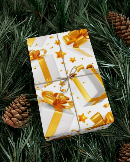 Luxurious Artisan 3D Holiday Gift Wrap Set - Crafted in the USA