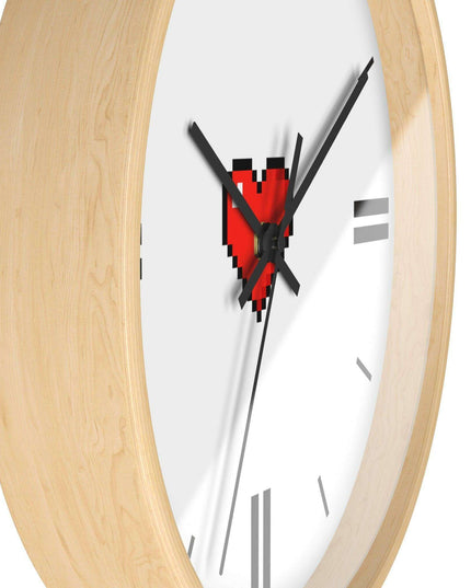 Elegant Customizable Wooden Wall Clock for Upscale Interiors