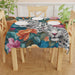 Luxurious Custom Square Table Cover | 55.1" x 55.1" Polyester Tablecloth