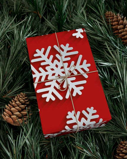 Elegant Customizable 3D Christmas Gift Wrap Set with Matte & Satin Finishes by Maison d'Elite