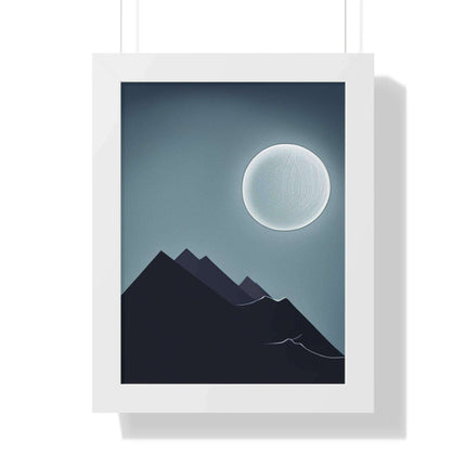 Celestial Harmony Eco-Conscious Framed Art Print