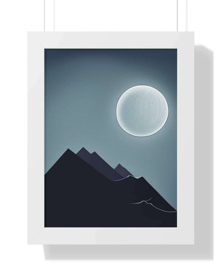 Celestial Harmony Eco-Conscious Framed Art Print