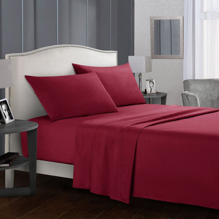 Peekaboo Studio Four-Piece Bed Sheet Set - Soft, Breathable Fabric