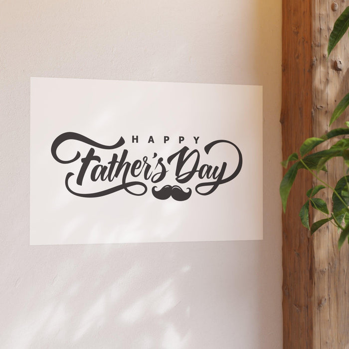 Father's Day Satin and Archival Matte Posters-Poster-Printify-36″ x 24″ (Horizontal)-Matte-Très Elite