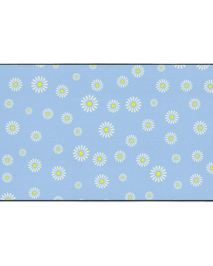 Elegant Essence: Premium Polyester Floor Mat - Stylish Sophistication