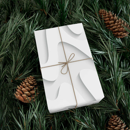 Personalized Sustainable 3D Christmas Gift Wrap - Custom Eco-Friendly Holiday Paper