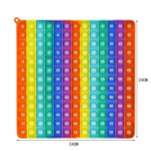 Math Pop Sensory Silicone Toy Set for Interactive Learning