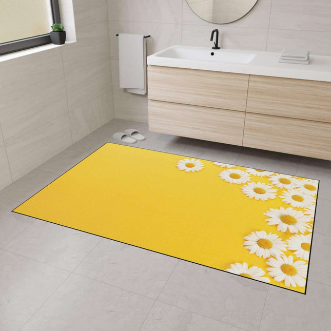 Chic Chamomile Non-Slip Area Rug for Stylish Interiors