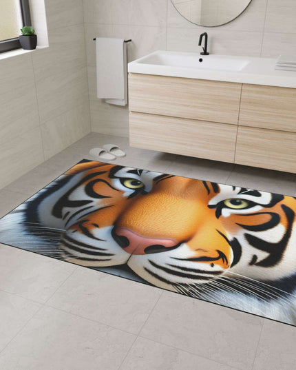 Majestic 3D Fantasy Tiger Area Rug - A Luxurious Custom Addition for Your Home Decor