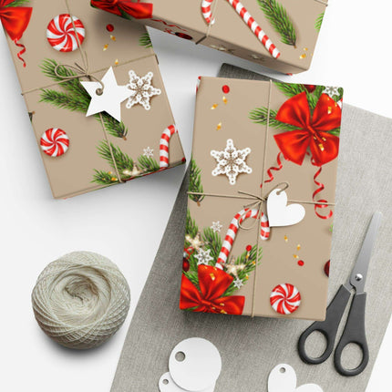 Elegant Custom 3D Holiday Gift Wrap Collection - Artisan-Made in the USA