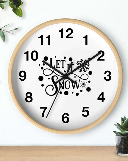 Elegant Wooden Executive Wall Clock for Upscale Environments