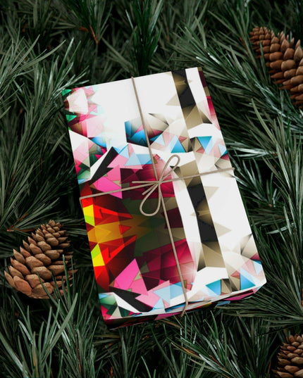 Elegant Eco-Friendly 3D Holiday Gift Wrap Set: Premium USA-Made Wrapping Paper