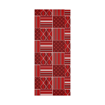 Luxurious Customizable Red Holiday Gift Wrap Set - Elevate Your Present Experience