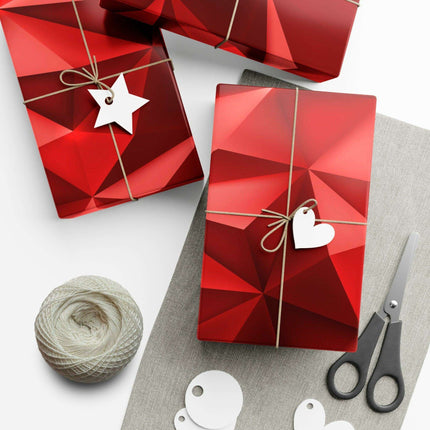 Eco-Friendly Elegance: Luxe Christmas Gift Wrap Set in Matte & Satin