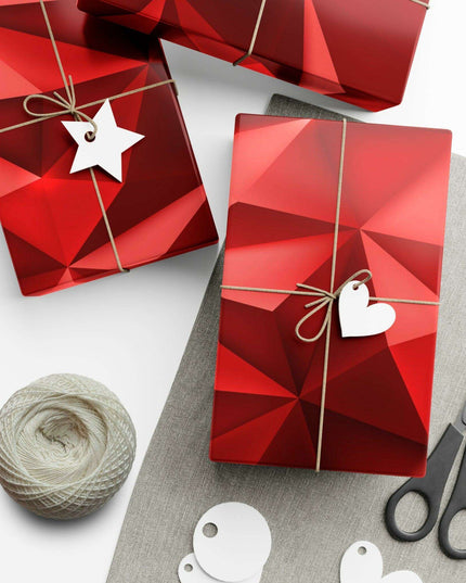 Eco-Friendly Elegance: Luxe Christmas Gift Wrap Set in Matte & Satin