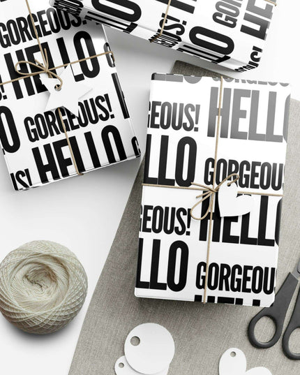 Personalized Elegant Gift Wrap Paper - Elevate Your Gifting Experience