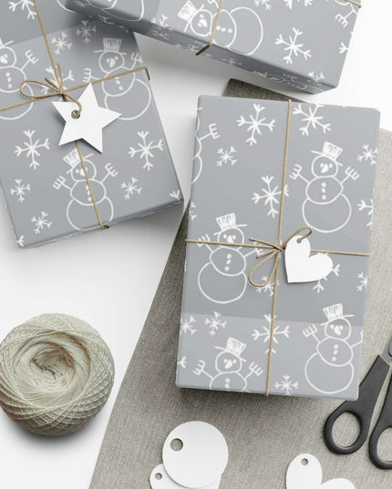 Elegant Holiday Gift Wrap Collection with Matte & Satin Options