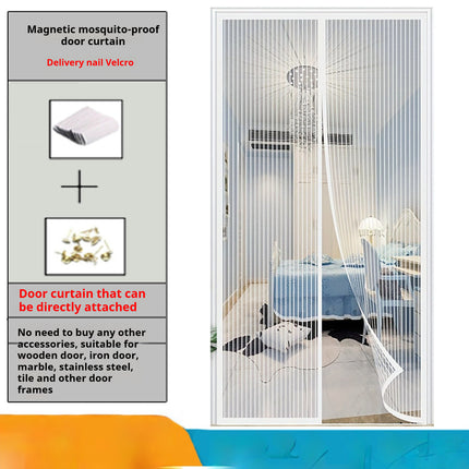 Peekaboo Studio Magnetic Mosquito-Proof Door Curtain - Summer Shade