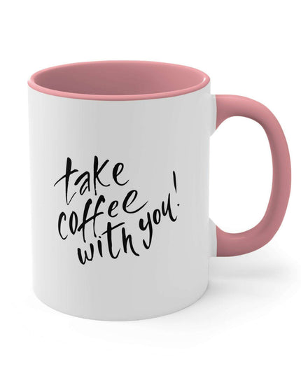 Sophisticated Two-Tone 11oz Custom Accent Coffee Mug for Elegant Mornings
