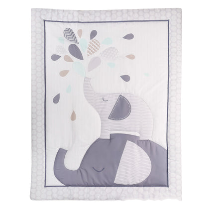 Peekaboo Studio Bed Fence Fitted Sheet with Elegant Bed Skirt Design