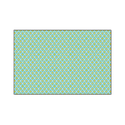 Elegant Ethnic Luxury Rug with Anti-Skid Backing