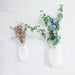 Modern Plastic Wall Vase - Elevate Your Decor with Floral Charm
