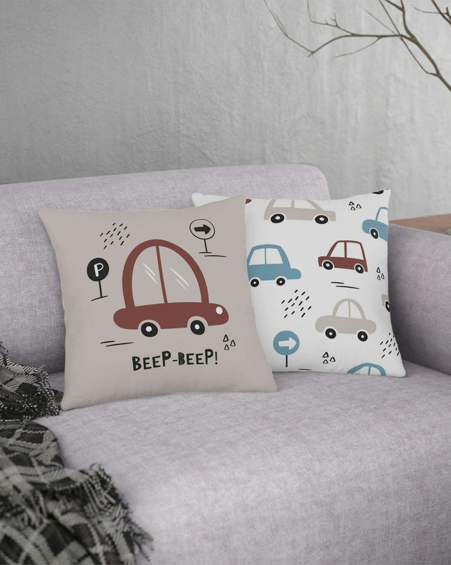 Vibrant Waterproof Floral Cushions for Outdoor and Indoor Living - Stylish Polyester Patio Pillows