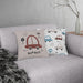 Vibrant Waterproof Floral Cushions for Outdoor and Indoor Living - Stylish Polyester Patio Pillows